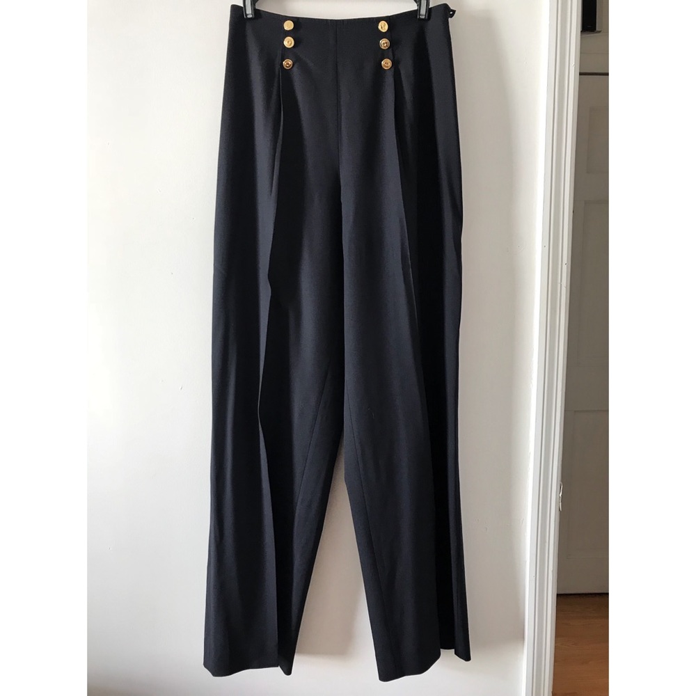 ESCADA High-Waist Sailor Trousers